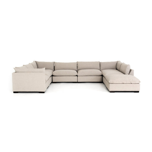 Four Hands Westwood 7 PC Sectional with Ottoman