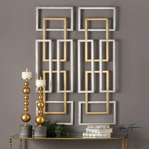 Uttermost Aerin Geometric Wall Art - Set of 2