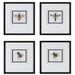 Uttermost Anthophila Framed Prints - Set of 4