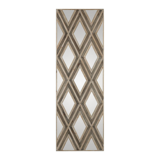 Uttermost Tahira Geometric Argyle Pattern Wall Mirror