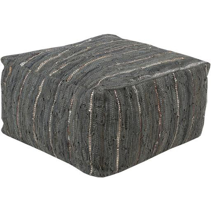 Surya Anthracite Pouf