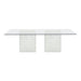 Bernhardt Interiors Arctic Rectangular Dining Table