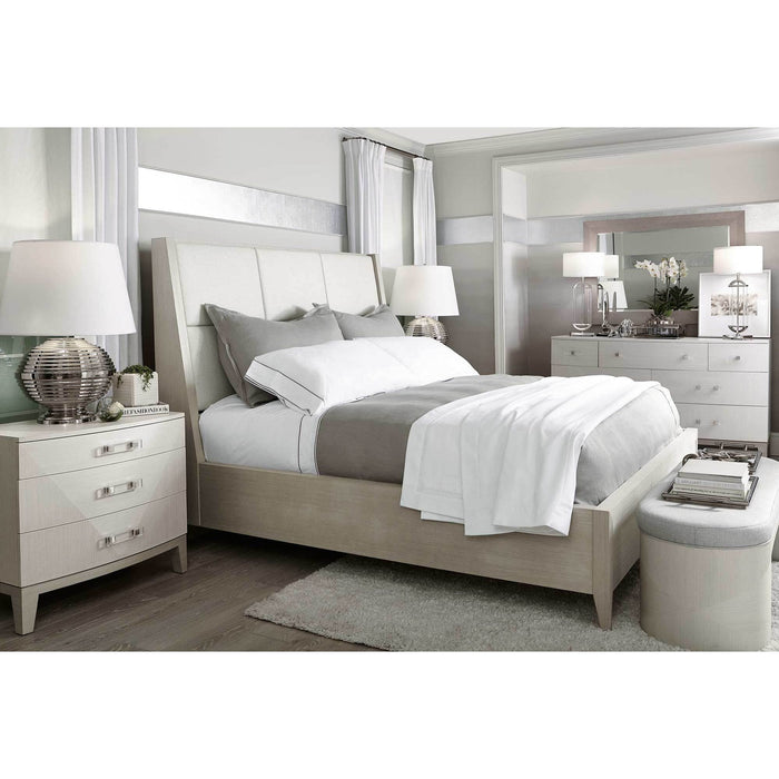 Bernhardt Axiom Upholstered Panel Bed 66"