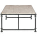 Bernhardt Galesbury Rectangular Metal Cocktail Table