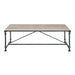 Bernhardt Galesbury Rectangular Metal Cocktail Table