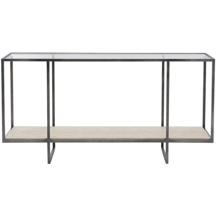 Bernhardt Harlow Metal Console Table