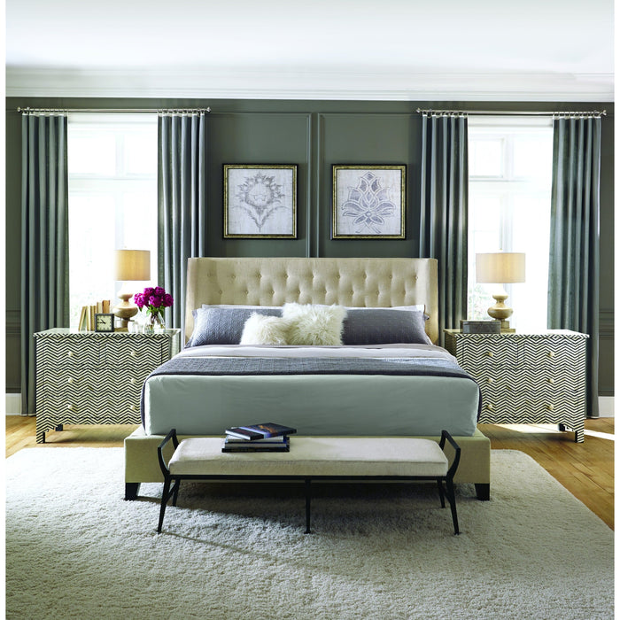 Bernhardt Interiors Maxime Wing Bed 57.5"