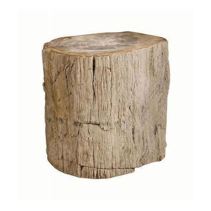 Bernhardt Interiors Petrified Wood Side Table