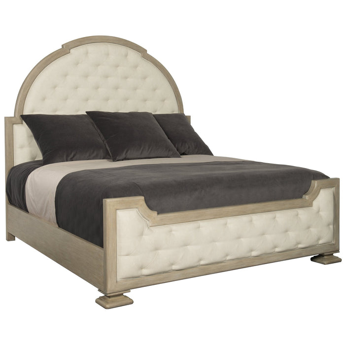 Bernhardt Santa Barbara Upholstered Tufted Panel Bed - King