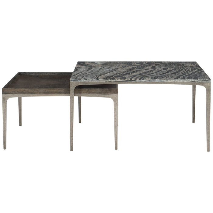 Bernhardt Interiors Strata Charcoal Cocktail Table