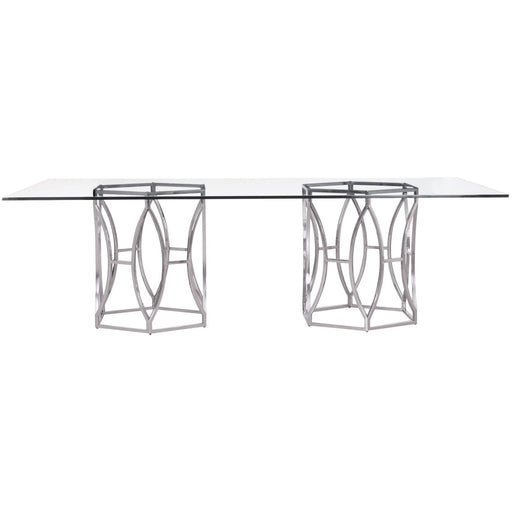 Bernhardt Interiors Argent Rectangular Dining Table