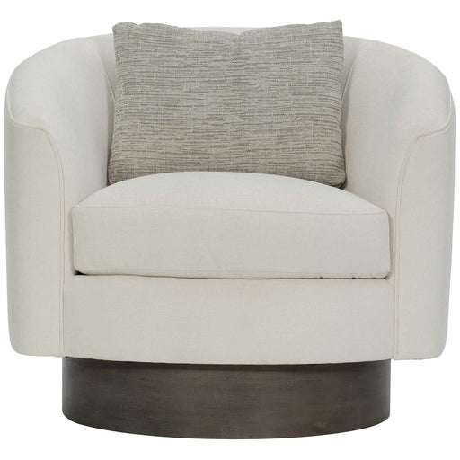 Bernhardt Interiors Camino Leather Swivel Chair