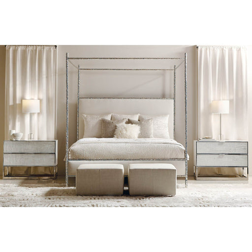 Bernhardt Interiors Odette Upholstered Canopy Bed - King