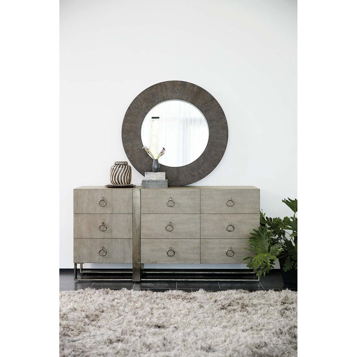 Bernhardt Linea Round Mirror