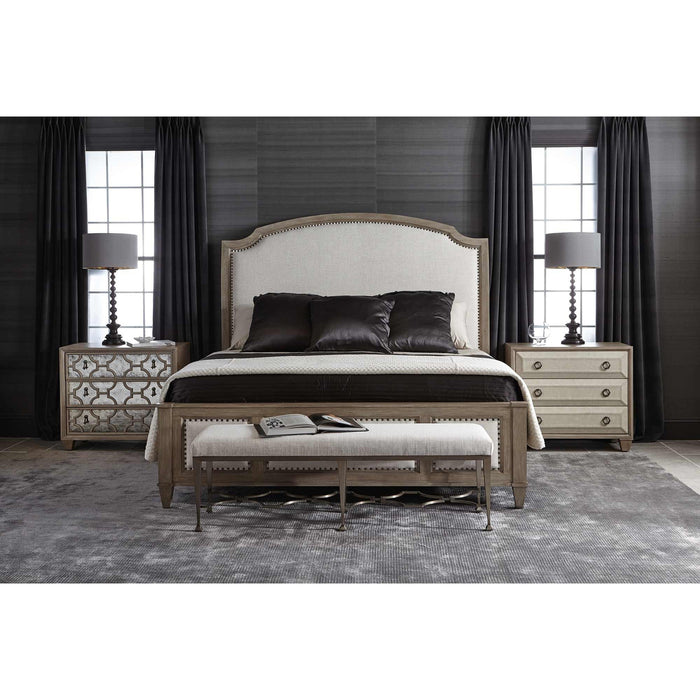 Bernhardt Santa Barbara Upholstered Sleigh Bed