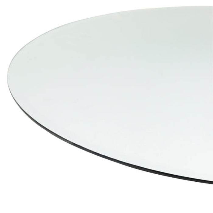 Surya Contour Round Mirror