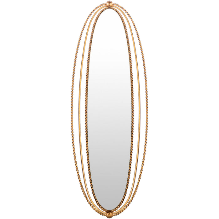 Surya Chasm Gold Mirror