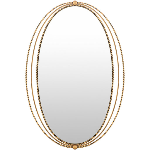 Surya Chasm Oval Mirror