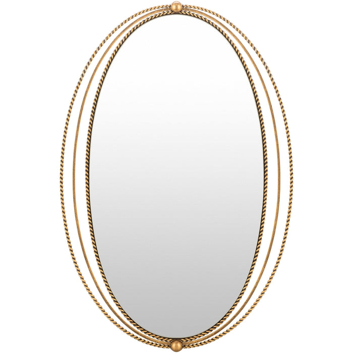 Surya Chasm Oval Mirror