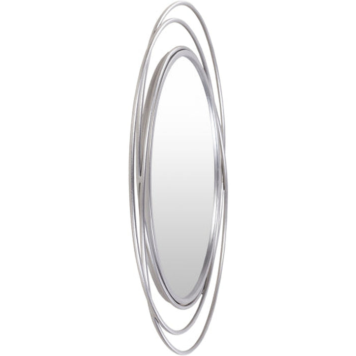 Surya Dixie Silver Mirror