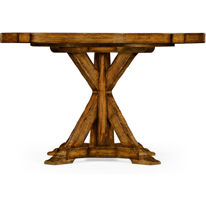 Jonathan Charles Walnut Solid Wood Dining Table