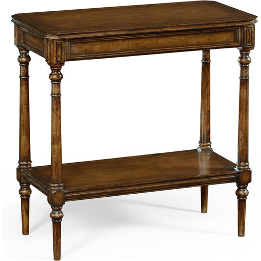 Jonathan Charles Country Farmhouse Walnut Side Table