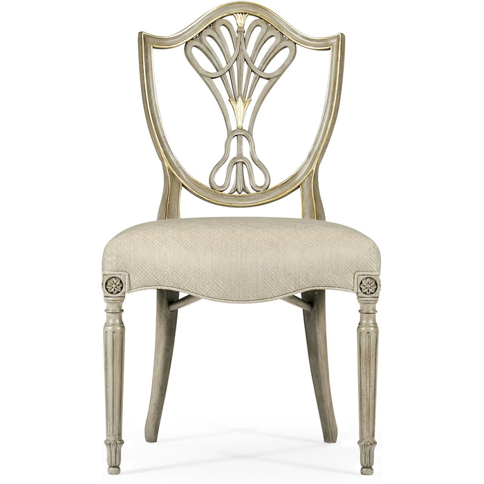 Jonathan Charles Buckingham Gilded Dining Side Chair