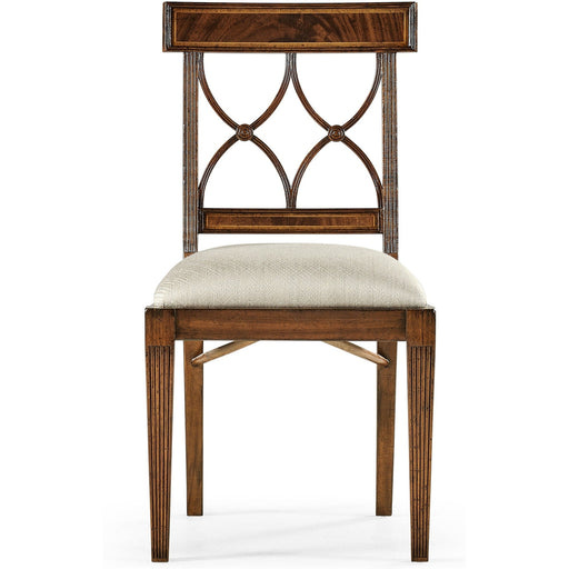 Jonathan Charles Buckingham Curved Back Side Chair