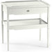 Jonathan Charles Remanence Large Side Table with Shelf