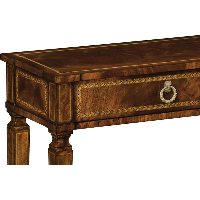 Jonathan Charles Buckingham Empire Style Two Drawers Console