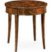 Jonathan Charles Round Mahogany Side Table Fine Stringing