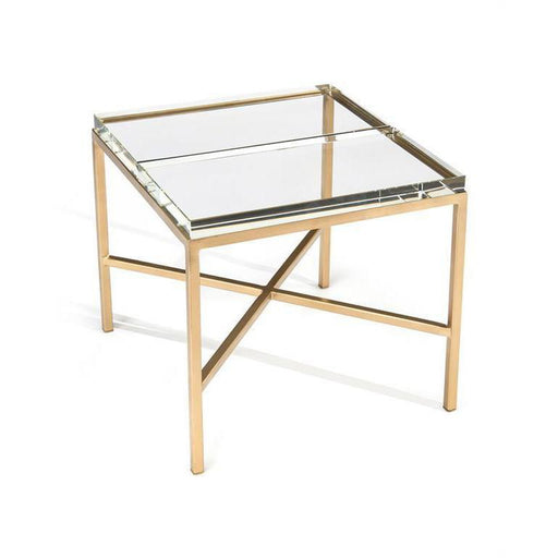 John Richard Double Glass Block Bunching Table