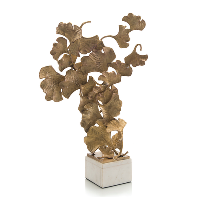 John Richard Floating Ginkgo Leaves Sculpture