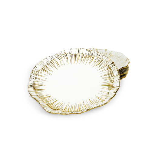 Michael Aram Anemone Tidbit Plate - Set of 4