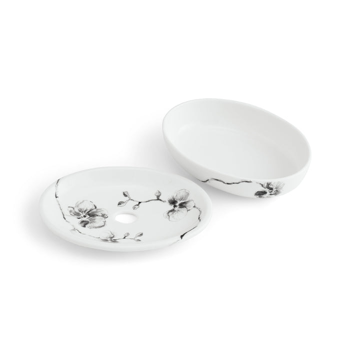 Michael Aram Black Orchid Soap Dish