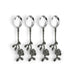 Michael Aram Black Orchid Hor D'oeuvres Spoons - Set of 4