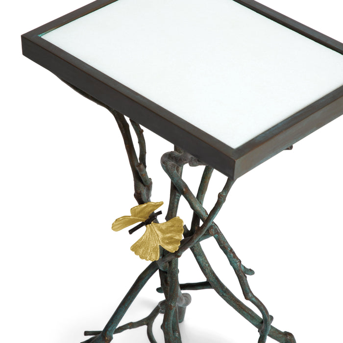 Michael Aram Butterfly Ginkgo Accent Table