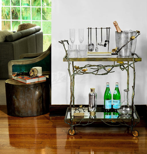 Michael Aram Butterfly Ginkgo Bar Cart