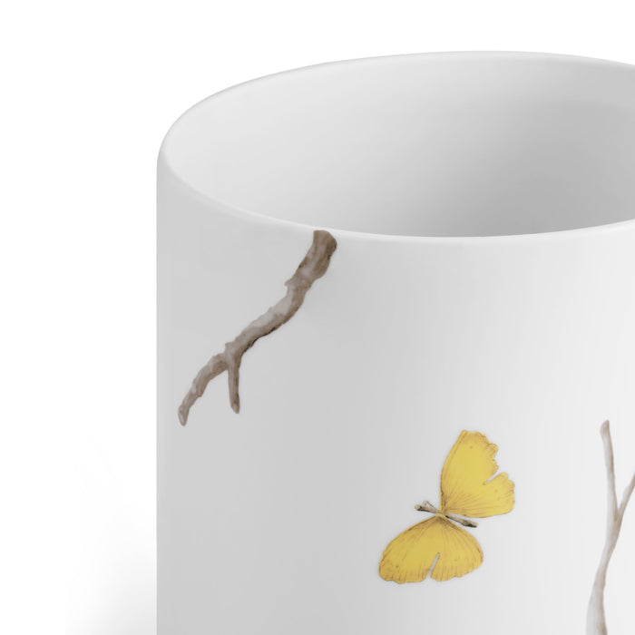 Michael Aram Butterfly Ginkgo Waste Basket