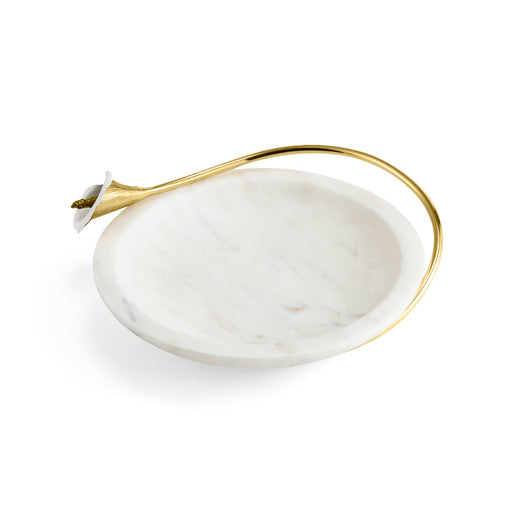 Michael Aram Calla Lily Marble Dish