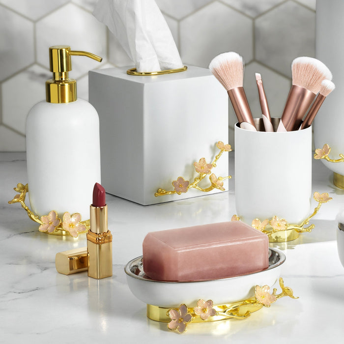 Michael Aram Cherry Blossom Toothbrush Holder