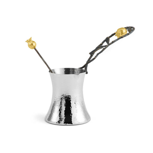 Michael Aram Pomegranate Coffee Pot with Spoon