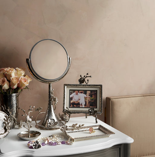 Michael Aram White Orchid Vanity Mirror