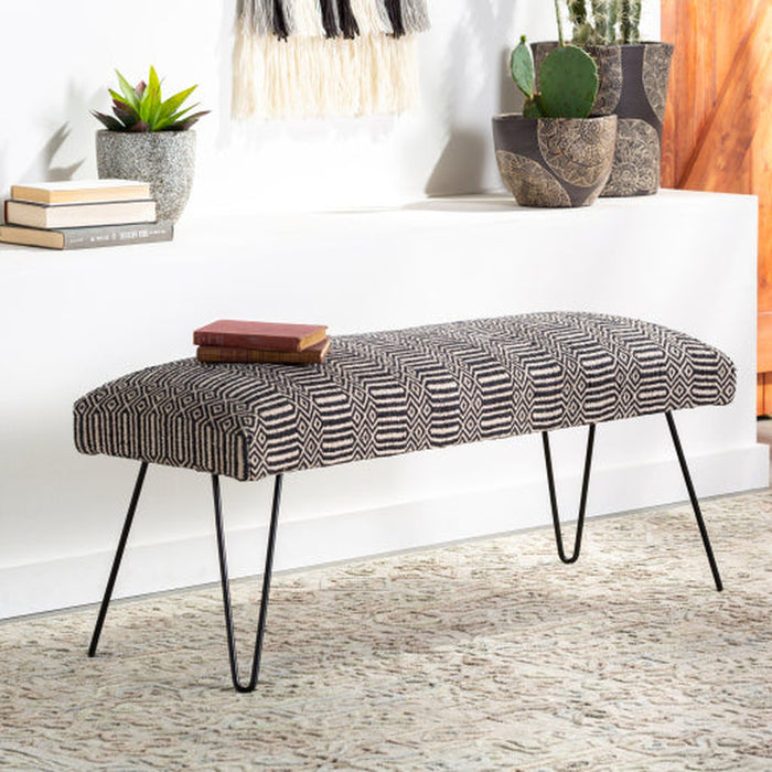 Surya Nakia Upholstered Bench