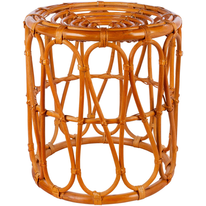 Surya Odyssey Rattan End Table