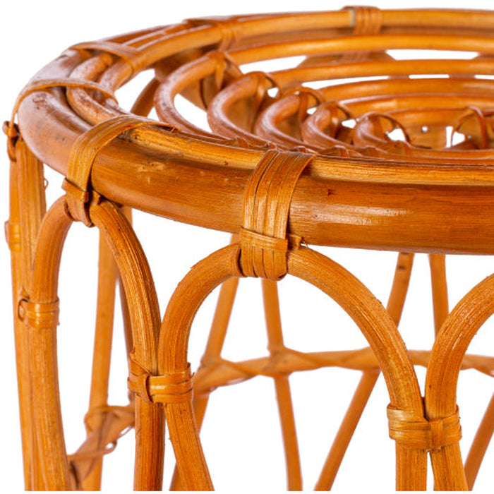 Surya Odyssey Rattan End Table