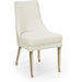 Jonathan Charles Shoal Linen & Grass Cloth Side Chair