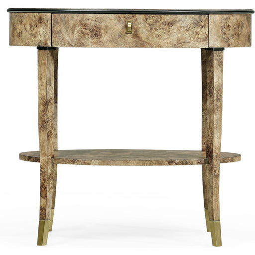 Jonathan Charles Hamilton Oval Bedside Table