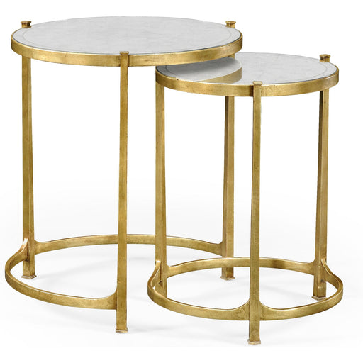 Jonathan Charles Modern Accents Luxe 2 Piece Nesting Tables