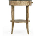 Jonathan Charles Hamilton Oval Bedside Table